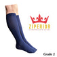 Ziperior Inside Leg Zipper 20-30 mmHg Compression Grade 2 Color Closed Toe Socks